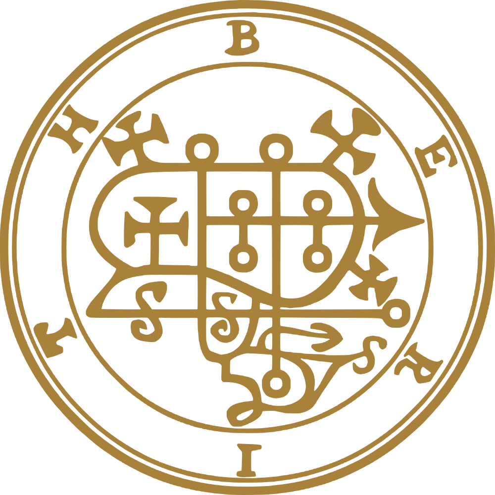 Berith pecsétje az Ars Goetia katalógusából