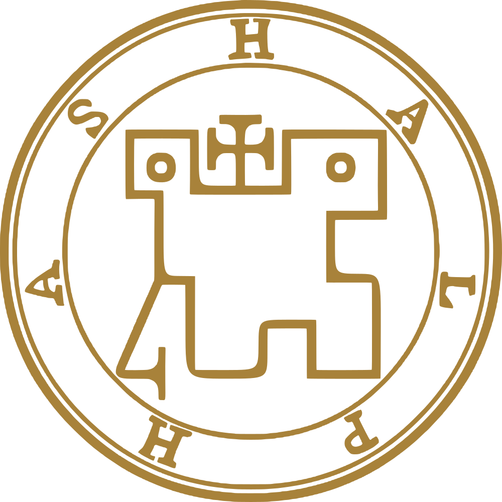 Halphas pecsétje az Ars Goetia katalógusából