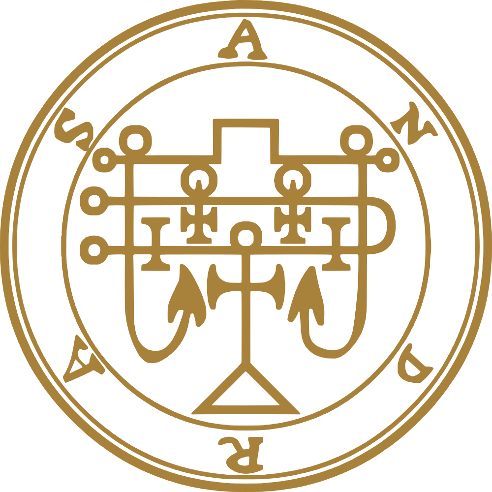 Andras pecsétje az Ars Goetia katalógusából