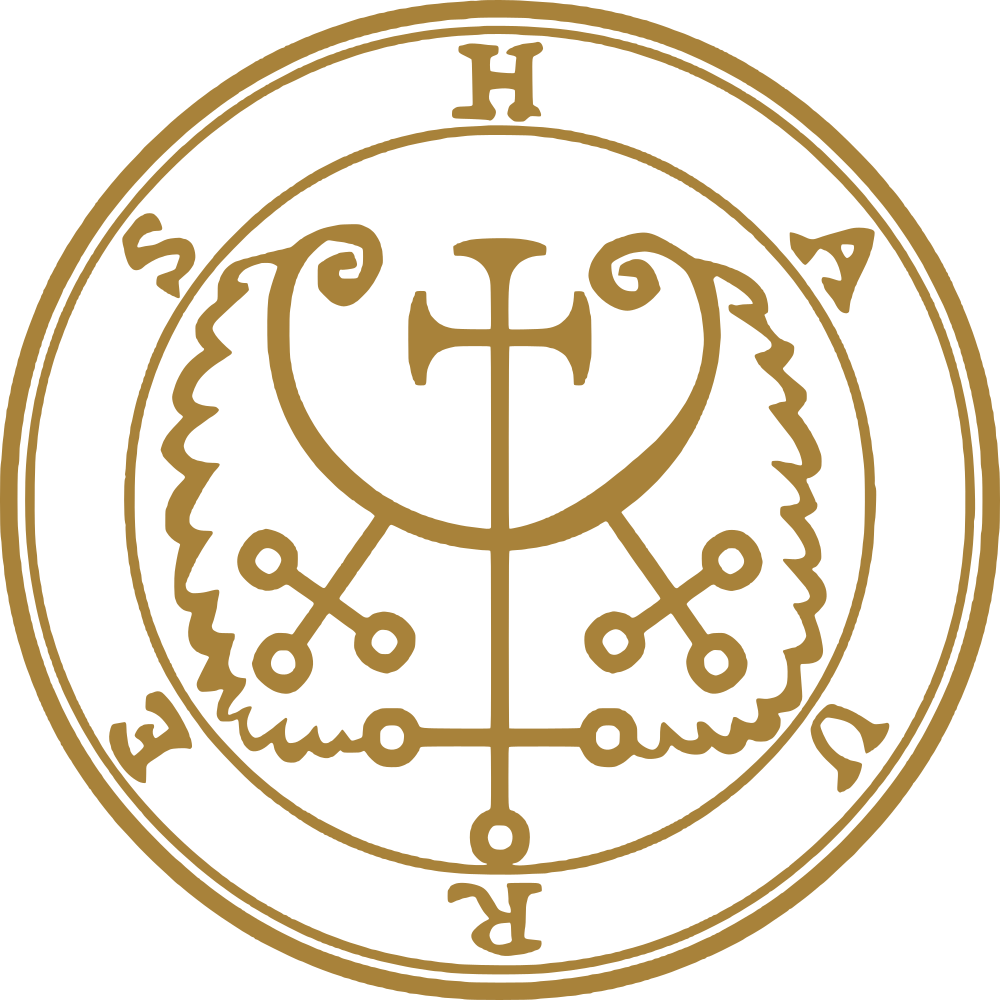 Haures pecsétje az Ars Goetia katalógusából